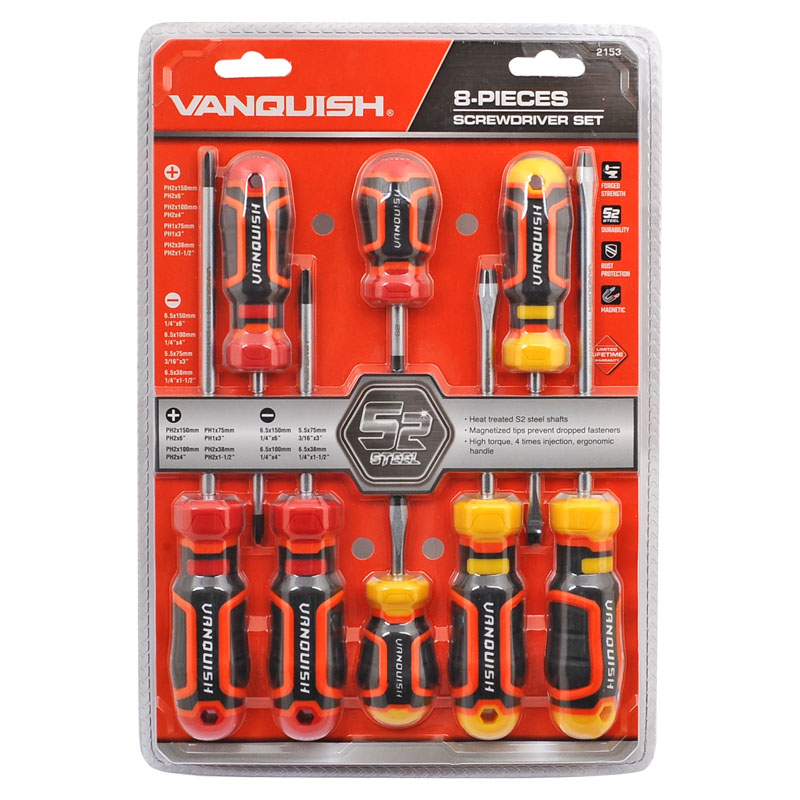 8-PIECE SCREWDRIVER SET