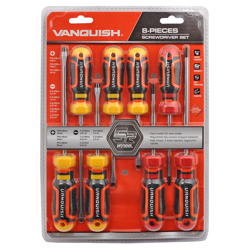 8-PIECE SCREWDRIVER SET