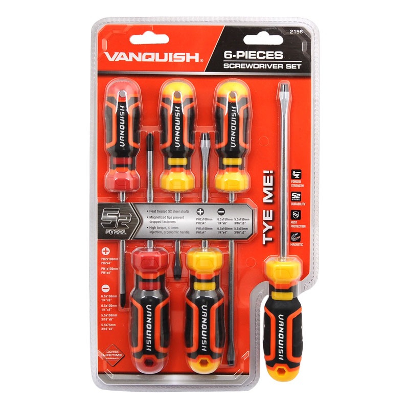 6-PIECE SCREWDRIVER SET